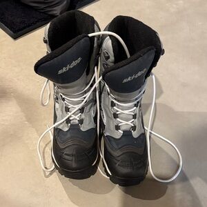 Ski-Doo Women's Black and Gray Winter Boots